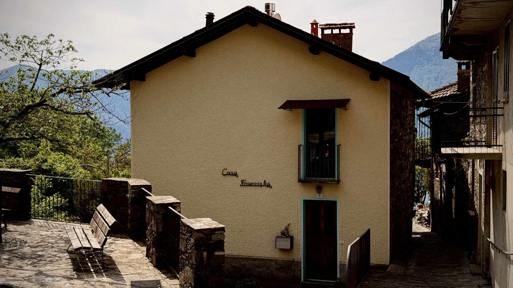 House exterior, piazza