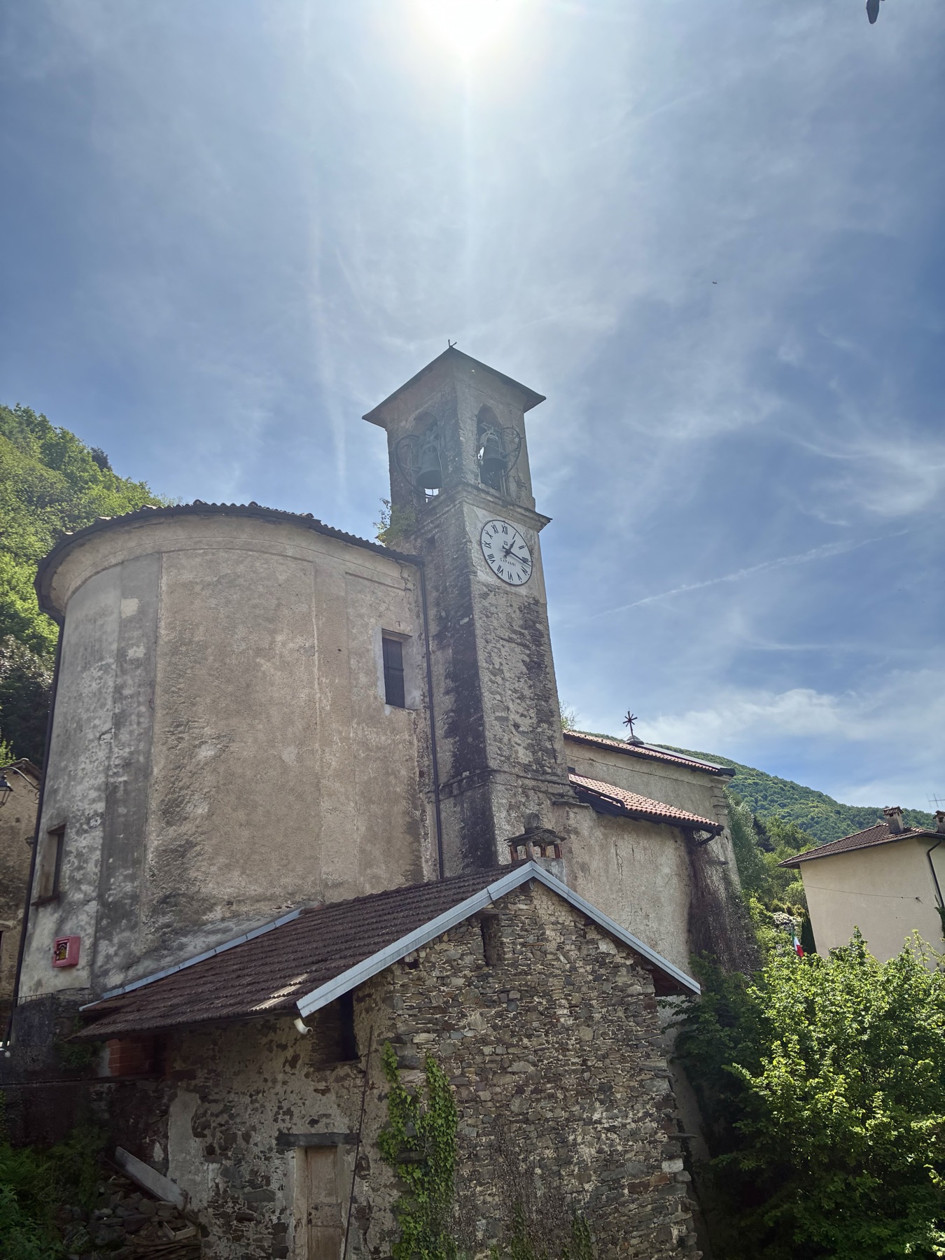 The chapel next to Casa Franziska — follow us on Instagram